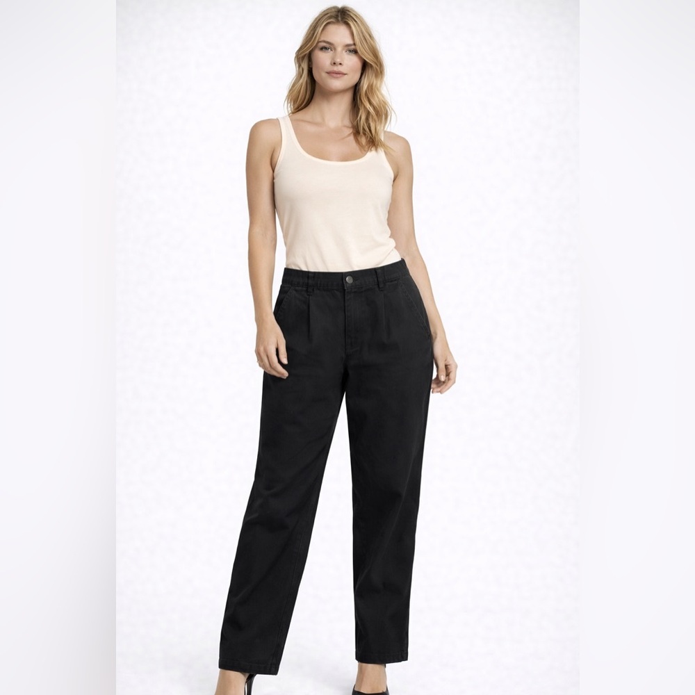 L.L. Bean Black Straight Leg Pants - Picture 13 of 14